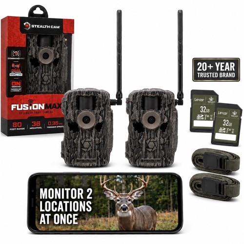 Stealth cam fusion max - max, dual