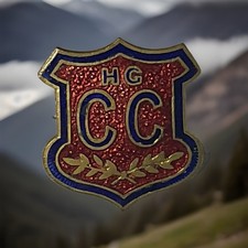 Vintage Salvation Army Cadet Corps ' Higher Grade ' Enamel Badge. Y11 66