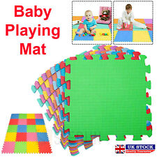 Large Soft Foam EVA Kids Floor Mat Jigsaw Tiles Interlocking Garden Play Mats