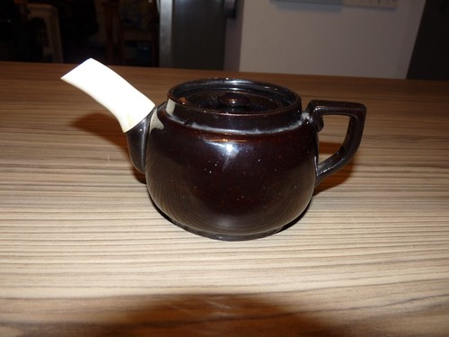 Vintage black glazed over - vintage,