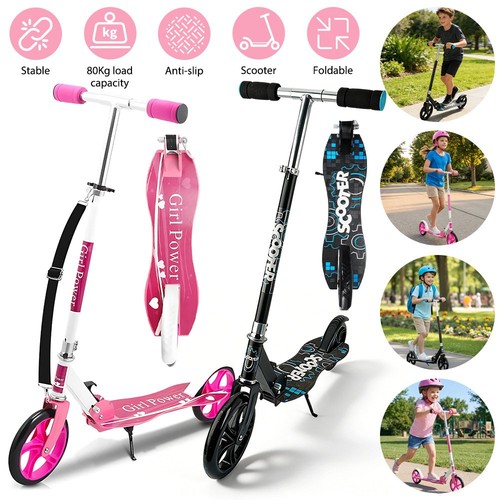 Kids push scooter big wheel - scooter,