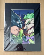 Batman & Joker Art Print 12 X