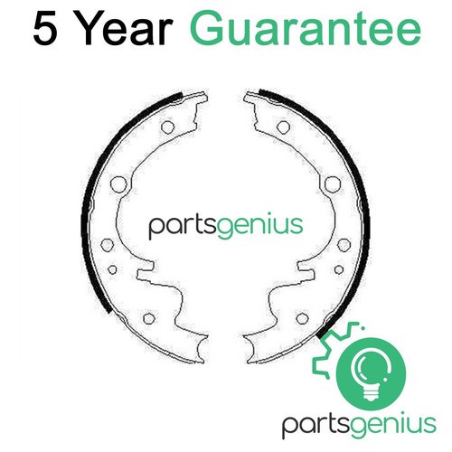 Genius rear brake shoes - shoes, set