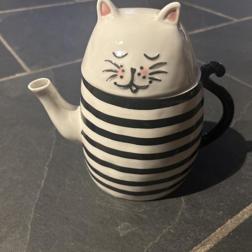 Cute ceramic cat teapot - cute,