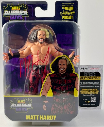 Matt hardy signed major - hardy,