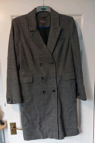 Alexon check coat womens - alexon,