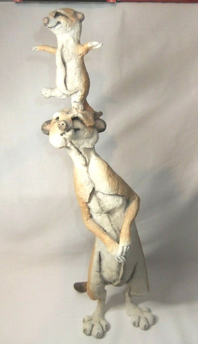 Country artists meerkat figure - artists,