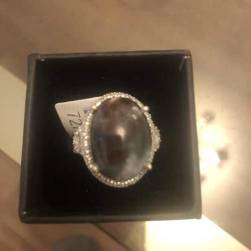 Aquaprase solitaire ring - solitaire, in