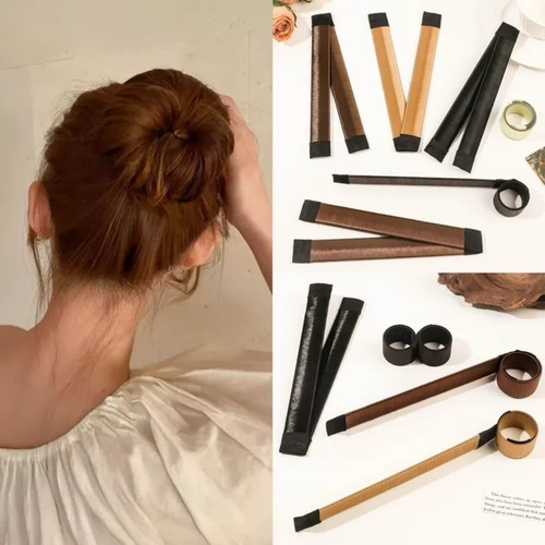 Hair bun maker donut styling - hair,