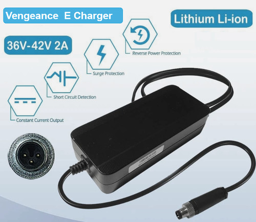 36v pin charger for - 3-pin,