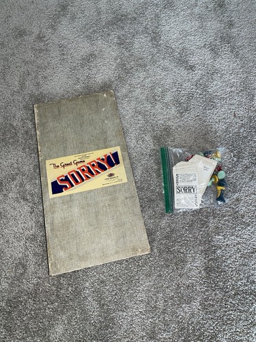 Vintage 1939 sorry game - vintage,