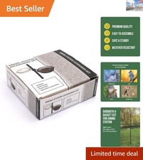 Elegant Bird Feeding Station Accessory Set - Basket, Bath & Adjustable Ring