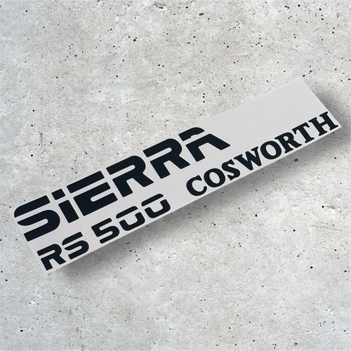 Sierra 500 cosworth decal - sierra,