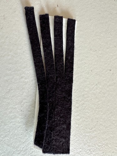 Moleskin felt strips self - moleskin, 1/4"