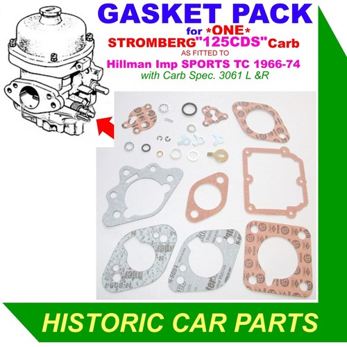 Gasket pack for stromberg - for,