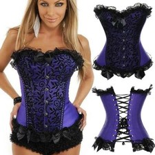Corset Bustier Women Overbust