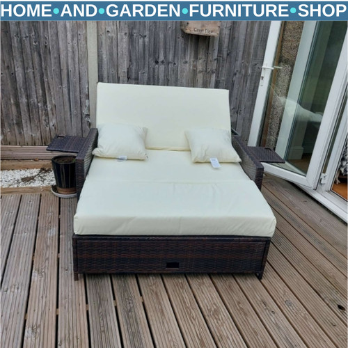 Seater rattan sun - 2, lounger
