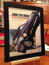 FRAMED ORIGINAL DATSUN "280-ZX