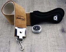 Brown Leather Strop Barber Shaving Straight Razor Sharping Set With Strops Paste