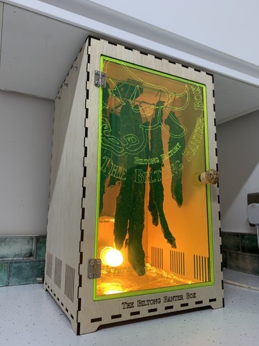 Biltong box fan lamp - fan,