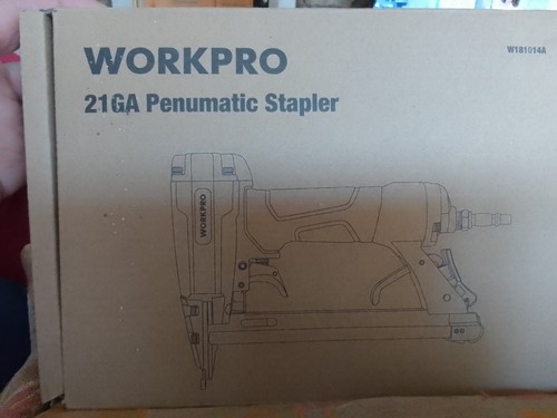 Workpro air staple gun 21ga - workpro,