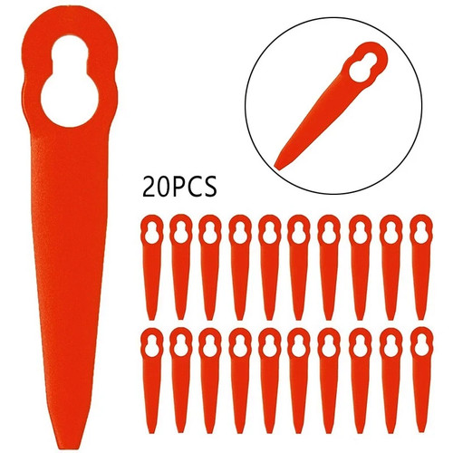 20pcs 80mm plastic strimmer - 80mm,