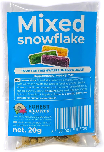 Mixed snowflake food for - snowflake,