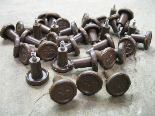 Original plastic 1950 walnut - original,