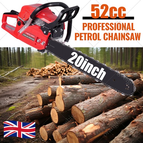 Petrol chainsaw 52cc 4 2kw - 20", 4.2kw
