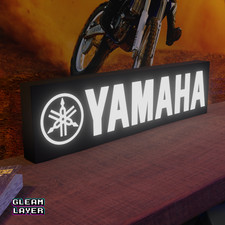 Yamaha Motorcycles Logo Led RGB Light Sign