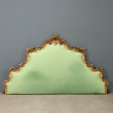 Antique Headboard Carved