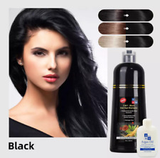 BNM Health 3 in 1 Hair Dye Shampoo Instant Gray Coverage Herbal 500mL Men Women