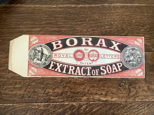 Early 20th borax extract - 20th, 'borax