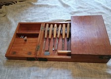 Pfeil Swiss Wood Carving Chisel Gouge Tools Original Box Or Grandpappy Custom 