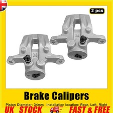 2x Rear Brake Calipers For Kia Sportage 2010-2020 Hyundai ix35 2010-2020 Lh & Rh