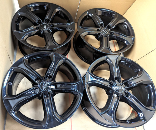 Genuine gloss black audi a5 - black,