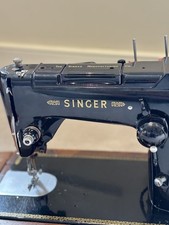 Singer 319k Vintage Sewing Machine Motor Drive Belt With 26 Fashion Disks, Case