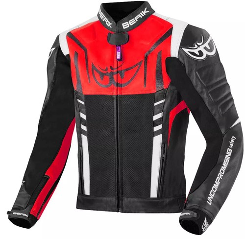 Leather biker jacket - biker,