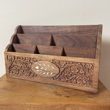 Vintage Hand Carved Wood