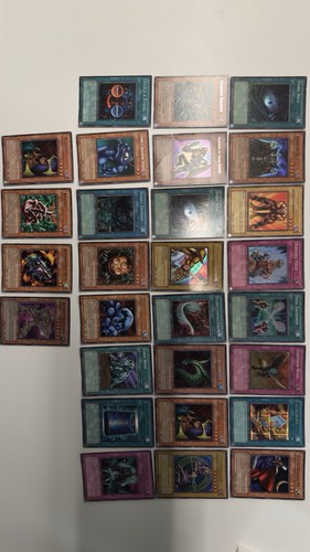 Vintage lot x26 - yu-gi-oh,