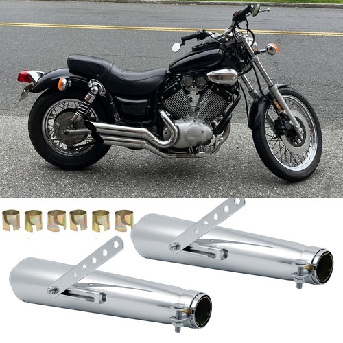 Motorcycle slip muffler - slip-on,