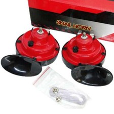 HUPE 2 SOUND HORN 12V universal fits car | motorcycle|410|510hz|cable shoes