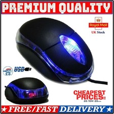 WIRED USB OPTICAL MOUSE FOR PC