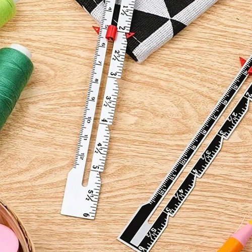 Sewing seam gauge - ruler, 6"