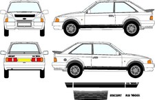 Ford Escort MK3 RS 1600 - RS