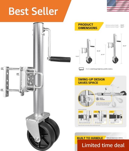 70149 trailer jack with - trailer,