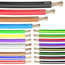 Auprotec vehicle cable car cable car strand vehicle cable 0.75 mm² - 50 mm² 
