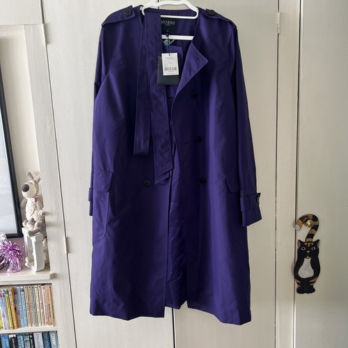 Hobbs trench coat - trench,