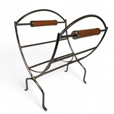 Metal Magazine Rack Holder
