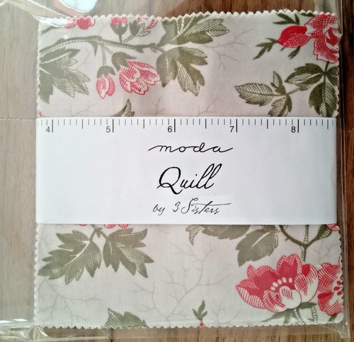 Moda fabric quill charm - moda,